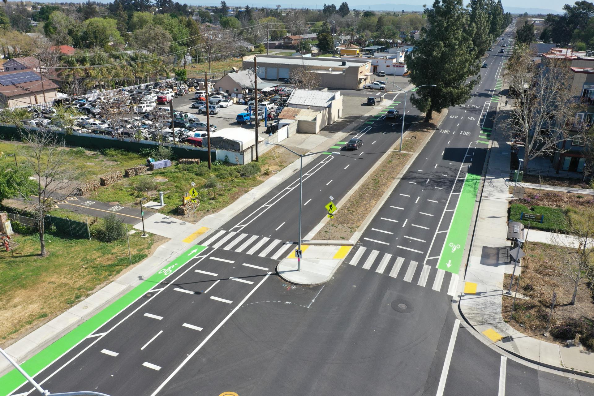 Aerial image of West Capitol Ave Improvements